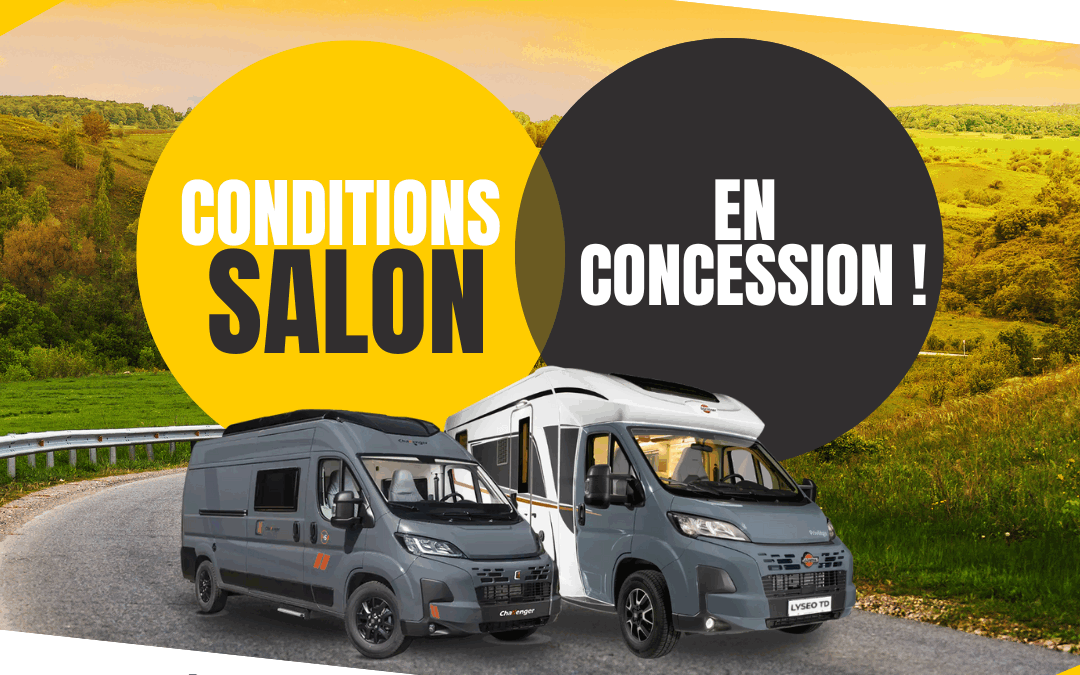 Conditions Salon en concession !